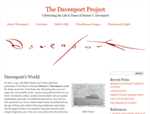 Tablet Screenshot of davenport.liberaluniversity.org